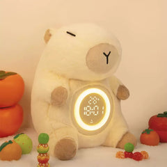 Capybara Plush Alarm Clock Lamp