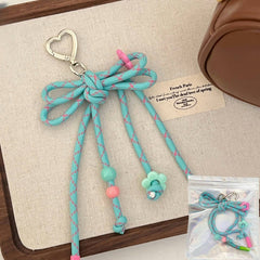 Blue Bow Keyring 11*14.5cm