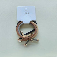Hair Tie Pack-Brown