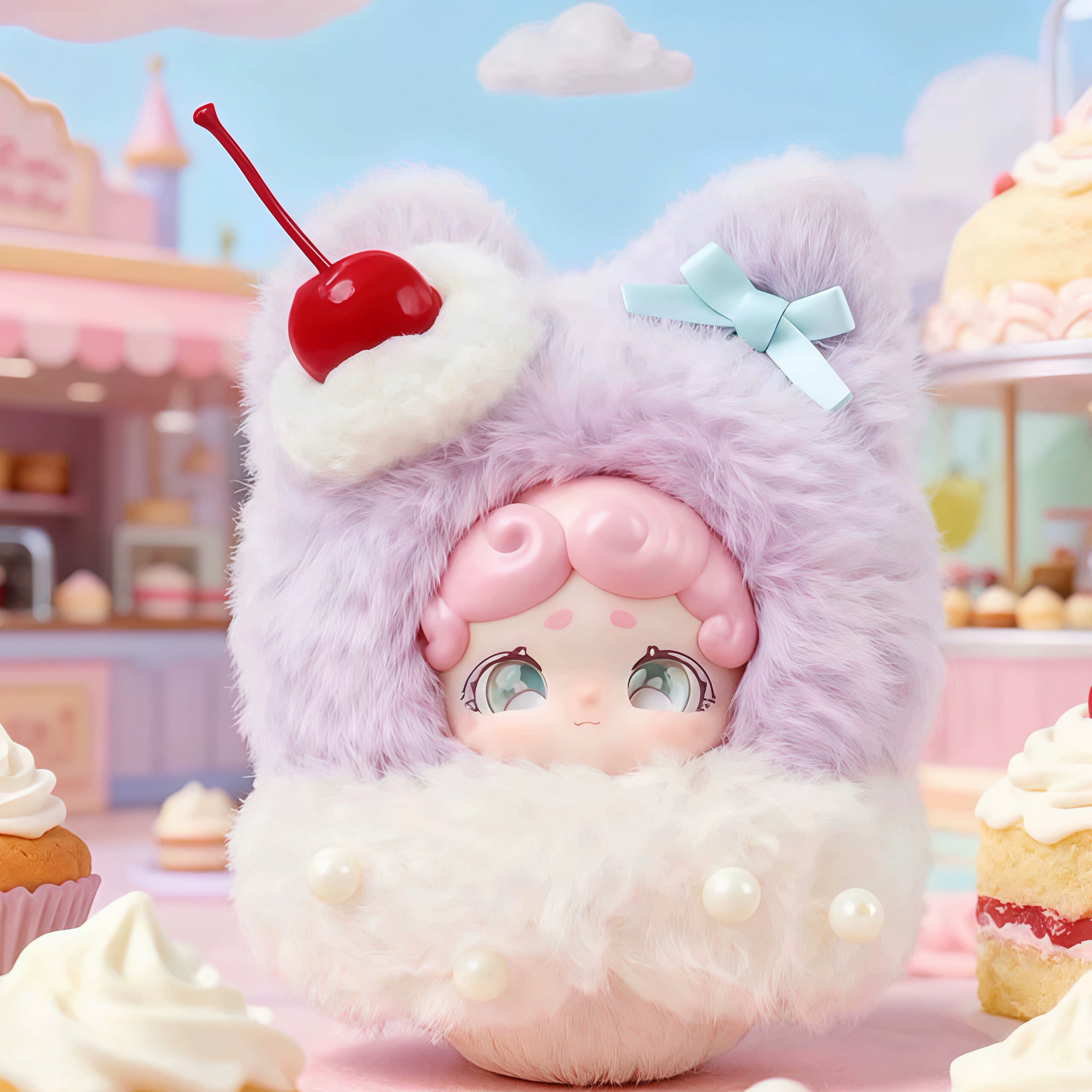 Lucky Deer NAI Fluffy Ice Cream Series Plush Blind Box