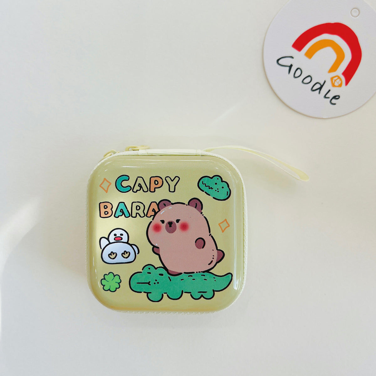 Capybara Mini Pouch – Earbud/Coin Holder 7*7*3cm