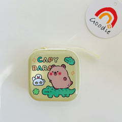 Capybara Mini Pouch – Earbud/Coin Holder 7*7*3cm