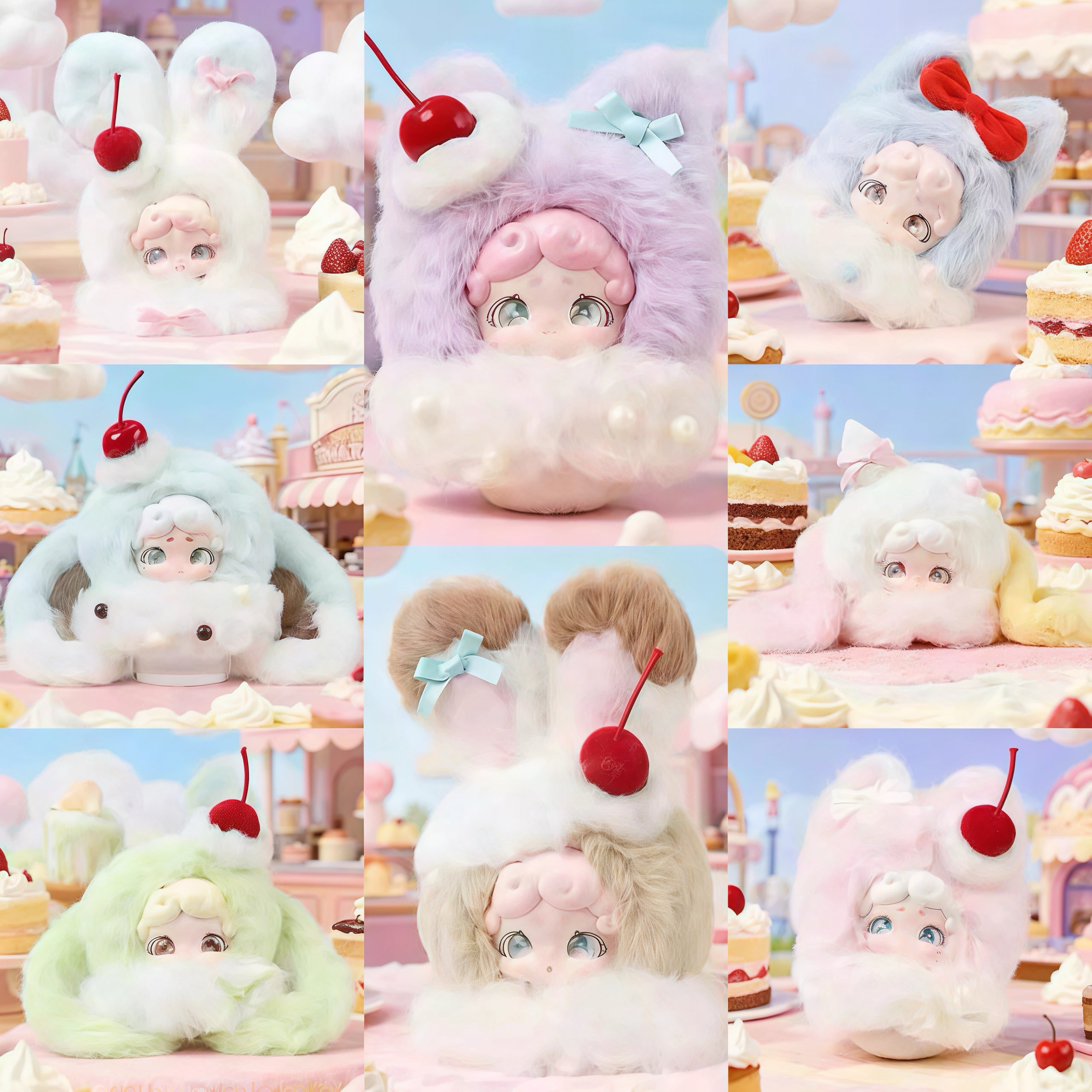 Lucky Deer NAI Fluffy Ice Cream Series Plush Blind Box