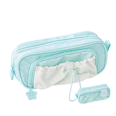 Stationery - Rosyposy Pen Bag 80*80*200mm Green - Goodie Goodie