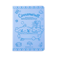 Sanrio PU Embossed B6 Notebook - Cinnamoroll