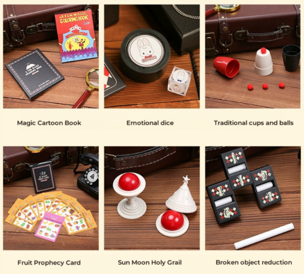 Mobee Club Magic Show Gift Box - 10 Props