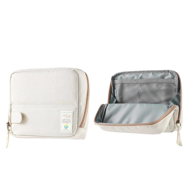 KOKUYO Littlewoods Pencil Case 215x175x50mm - Beige