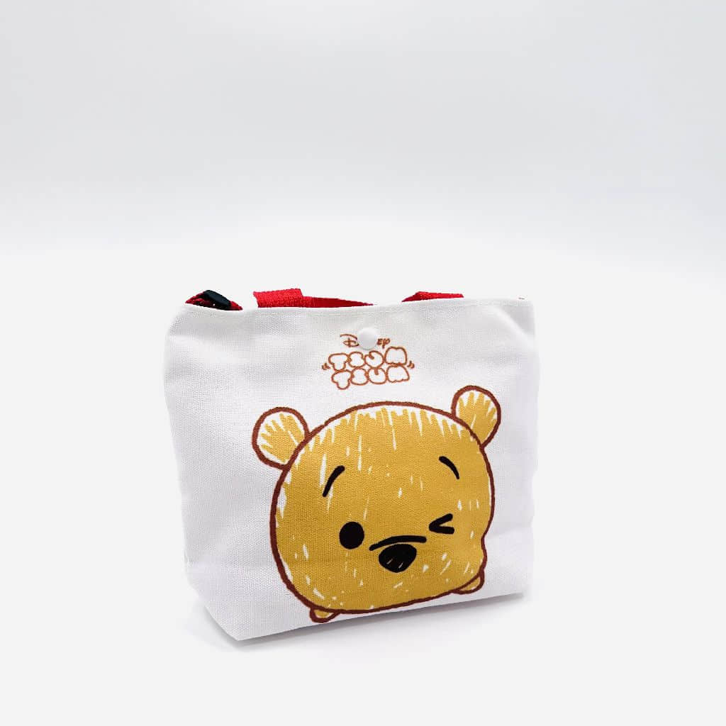 Canvas bag teddy bear