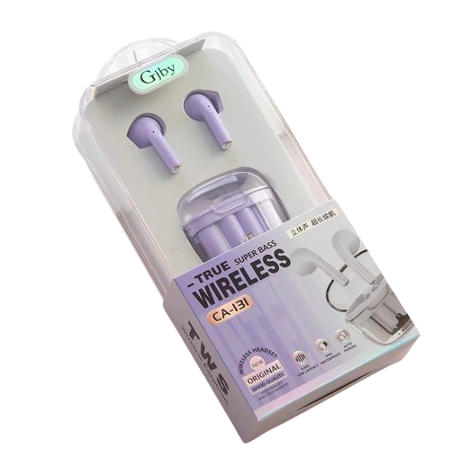 Gjby In-Ear Bluetooth headset Purple