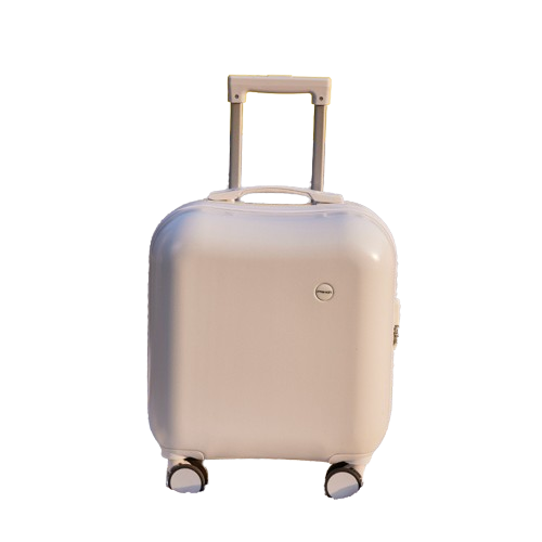 20 inch Suitcase White