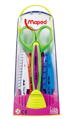 Maped Crea Cut Craft Scissors (5 Blades)